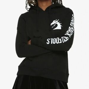 Disney Sleeping Beauty Maleficent Juniors Size Small Hoodie‎